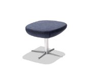 Billede af Søren Lund SL 407 Skammel H: 41 cm - Main Line Flax Blå/Satinkrom