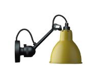 Billede af DCW Editions Lampe Gras N304 Væglampe Rund H: 14cm - Sort/Gul