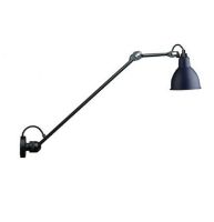 Billede af DCW Editions Lampe Gras N304L40 Væglampe Rund H: 40cm - Sort/Blå