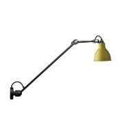 Billede af DCW Editions Lampe Gras N304L40 Væglampe Rund H: 40cm - Sort/Gul