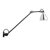 Billede af DCW Editions Lampe Gras N304L40 Væglampe Rund H: 40cm - Sort/Krom