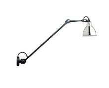 Billede af DCW Editions Lampe Gras N304L60 Væglampe Rund H: 60cm - Sort/Krom