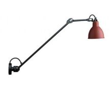 Billede af DCW Editions Lampe Gras N304L60 Væglampe Rund H: 60cm - Sort/Rød