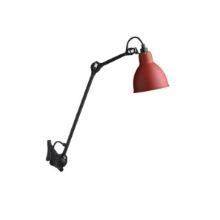 Billede af DCW Editions Lampe Gras N222 Væglampe Rund H: 40cm - Sort/Rød