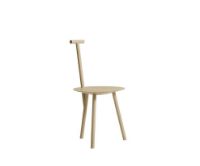 Billede af Please Wait To Be Seated Spade Chair SH: 45 cm - Natural Ash 