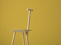 Billede af Please Wait To Be Seated Spade Chair SH: 45 cm - Natural Ash 