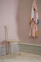 Billede af Please Wait To Be Seated Spade Chair SH: 45 cm - Natural Ash 