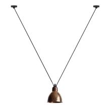 Billede af DCW Editions Lampe Gras N323 L Pendel Rund Les Acrobates De Gras H: 300cm - Sort/Rå Kobber/Hvid