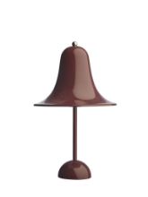 Billede af Verpan Pantop Ø23 Bordlampe H: 38cm - Burgundy