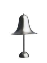 Billede af Verpan Pantop Ø23 Bordlampe H: 38cm - Matt Metallic