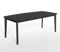 Billede af Skovby Tillægsplade til SM118/119/120 Spisebord 102x45 cm - Sortlakeret Eg