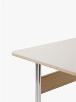 Billede af &Tradition Pavilion Desk AV16 Skrivebord B: 130 cm - Linoleum Mushroom 4176 / Lacquered Oak