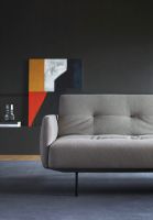 Billede af Innovation Living Black Label ILB 201 Sovesofa m. Armlæn L: 226 cm - Corocco Warm Grey/Sort