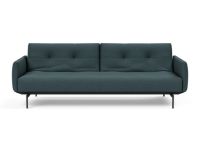 Billede af Innovation Living Black Label ILB 201 Sovesofa m. Armlæn L: 226 cm - Mahoga Dark Blue/Sort