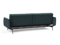 Billede af Innovation Living Black Label ILB 201 Sovesofa m. Armlæn L: 226 cm - Mahoga Dark Blue/Sort