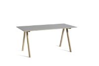 Billede af HAY CPH 10 Desk 160x80x74 cm - Lacquered Solid Oak/Grey Linoleum