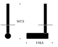 Billede af FROST NOVA2 Toiletrulleholder 2 H: 16,75cm - Poleret Guld