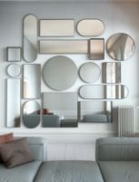 Billede af FROST UNU Spejl 4135 60x50 cm - Sort