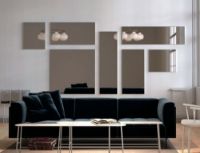 Billede af FROST UNU Spejl 4135 60x50 cm - Sort