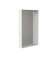 Billede af FROST UNU Spejl 4128 med hylderamme 60x90cm - Hvid

