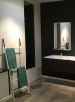 Billede af FROST UNU Spejl 4128 med hylderamme 60x90cm - Hvid

