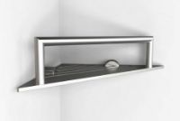 Billede af FROST NOVA2 Sæbehylde 3 t/hjørne 18x18cm - Børstet