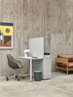 Billede af HAY Slant Table Lamp H: 28 cm - White