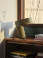 Billede af HAY Slant Table Lamp H: 28 cm - Khaki Green