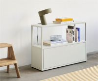 Billede af HAY Slant Table Lamp H: 28 cm - Khaki Green