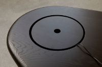 Billede af Audo Copenhagen The Eclipse Desk B: 160 cm - Dark Oiled Oak