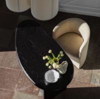 Billede af Audo Copenhagen The Eclipse Desk B: 160 cm - Dark Oiled Oak