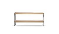 Billede af Audo Copenhagen Zet Storage System H: 70 cm - Black/Natural Oak  