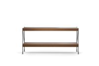 Billede af Audo Copenhagen Zet Storage System H: 70 cm - Black/Dark Stained Oak 