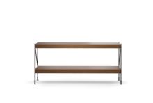 Billede af Audo Copenhagen Zet Storage System H: 70 cm - Black/Dark Stained Oak 