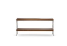 Billede af Audo Copenhagen Zet Storage System H: 70 cm - Ivory/Dark Stained Oak 