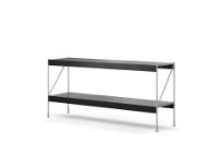 Billede af Audo Copenhagen Zet Storage System H: 70 cm - Ivory/Black Oak  