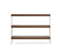 Billede af Audo Copenhagen Zet Storage System H: 114 cm - Ivory/Dark Stained Oak