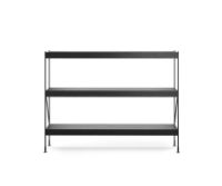Billede af Audo Copenhagen Zet Storage System H: 114 cm - Black/Black Oak  