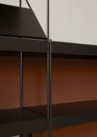 Billede af Audo Copenhagen Zet Storage System H: 114 cm - Black/Black Oak  