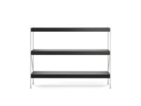 Billede af Audo Copenhagen Zet Storage System H: 114 cm - Ivory/Black Oak 