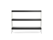 Billede af Audo Copenhagen Zet Storage System H: 114 cm - Ivory/Black Oak 
