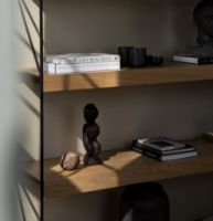 Billede af Audo Copenhagen Zet Storage System H: 158 cm - Black/Natural Oak  