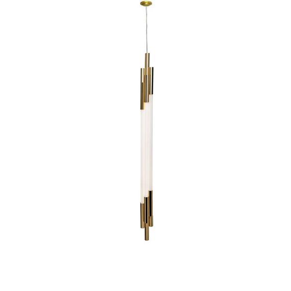 Billede af DCW Editions Mantis ORG 1300 Vertikal Pendel H: 130 cm - Guld