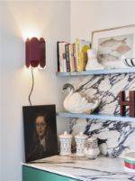 Billede af HAY Arcs Wall Switch H: 25 cm - Auburn Red