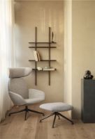 Billede af Eva Solo Laze Lænestol SH: 41 cm - Blend 0074 Grey/Pulverlakeret Aluminium
