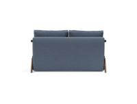 Billede af Innovation Living Black Label ILB 500 Sovesofa 140-200 cm - Yogia Ocean Blue/Røget Eg