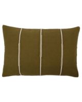 Billede af House Doctor Indi Pudebetræk 60x40 cm  - Olivengrøn OUTLET