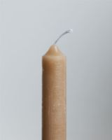 Billede af House Doctor Stagelys Rustic Wax 8 stk H: 25 cm - Camel OUTLET