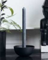 Billede af House Doctor Stagelys Rustic Wax 8 stk H: 25 cm - Mørkegrå OUTLET