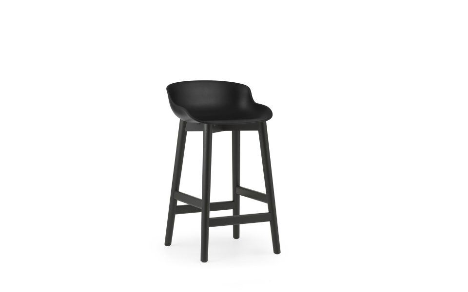Billede af Normann Copenhagen Hyg Barstol SH: 65 cm - Sort/Sort Eg
